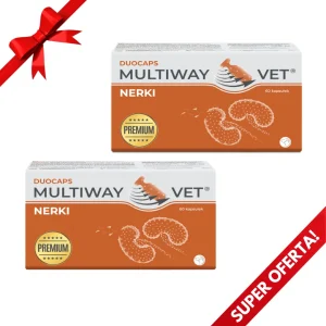 MULTIWAY VET® DUOCAPS NERKI 60 kapsułekTwist-off 2 op.