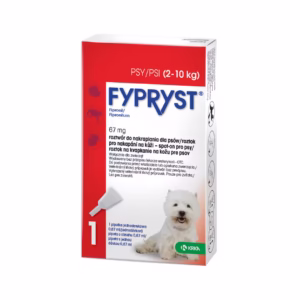 FYPRYST 2-10kg - preparat na pchły i kleszcze dla małych psów