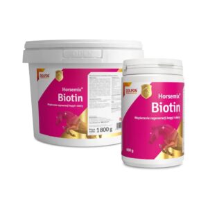DOLFOS Horsemix Biotin proszek - wsparcie regeneracji kopyt i skóry