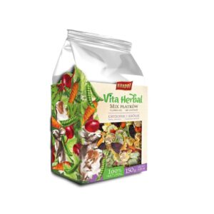 VITAPOL Vita Herbal mix płatków 150g - dla gryzoni i królików