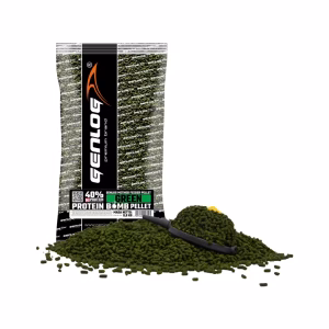 Pellet GENLOG Protein Bomb - Green 2mm/800g