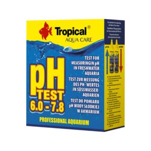 TROPICAL pH test 6.0-7.8 - test odczynu wody (ilości jonów wodowrowych) do wody słodkiej