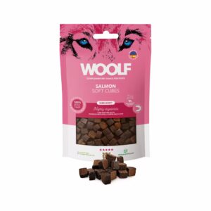 Woolf Soft Cubes Salmon 100 g