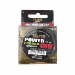 Traper Feeder Gum Brown 10 m 1,00 mm 13 kg